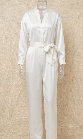 Zara Overall weiss Grösse L neu mit Etikett