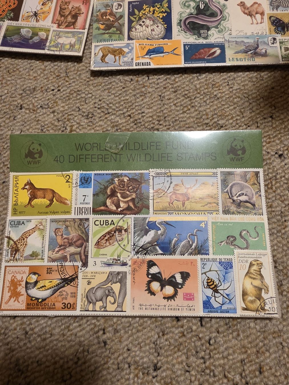 Tutti i francobolli: WWF Briefmarken Sammlungen – Usato da St. Gallen venduto da Turko6363 1