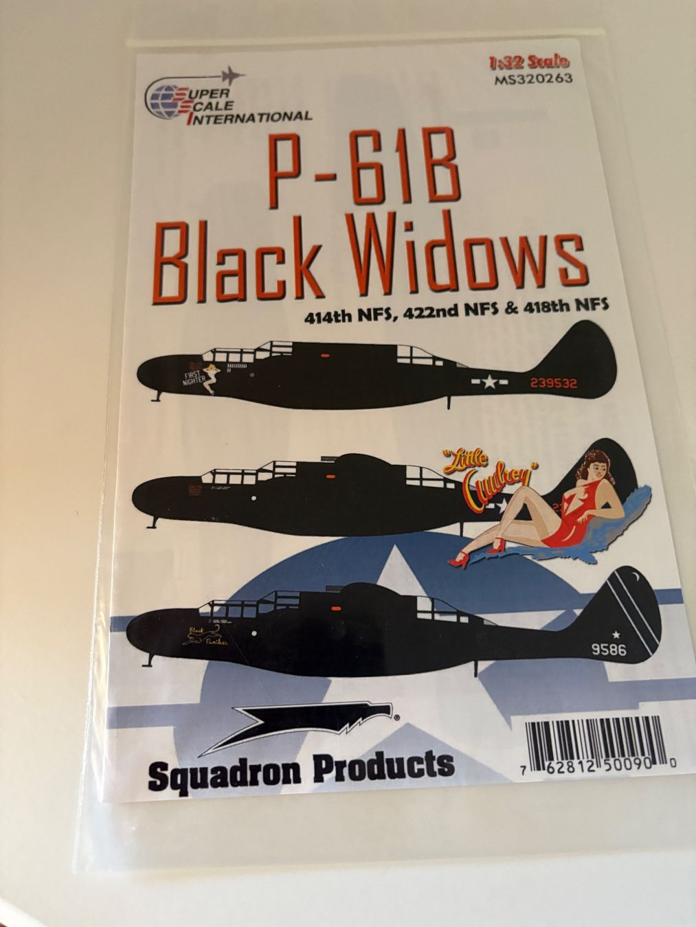 Kits de montage: 1/32 P-61B BLACK WIDOWS DECALS – D'occasion à MÜHLEDORF/SO par tru_wsv8