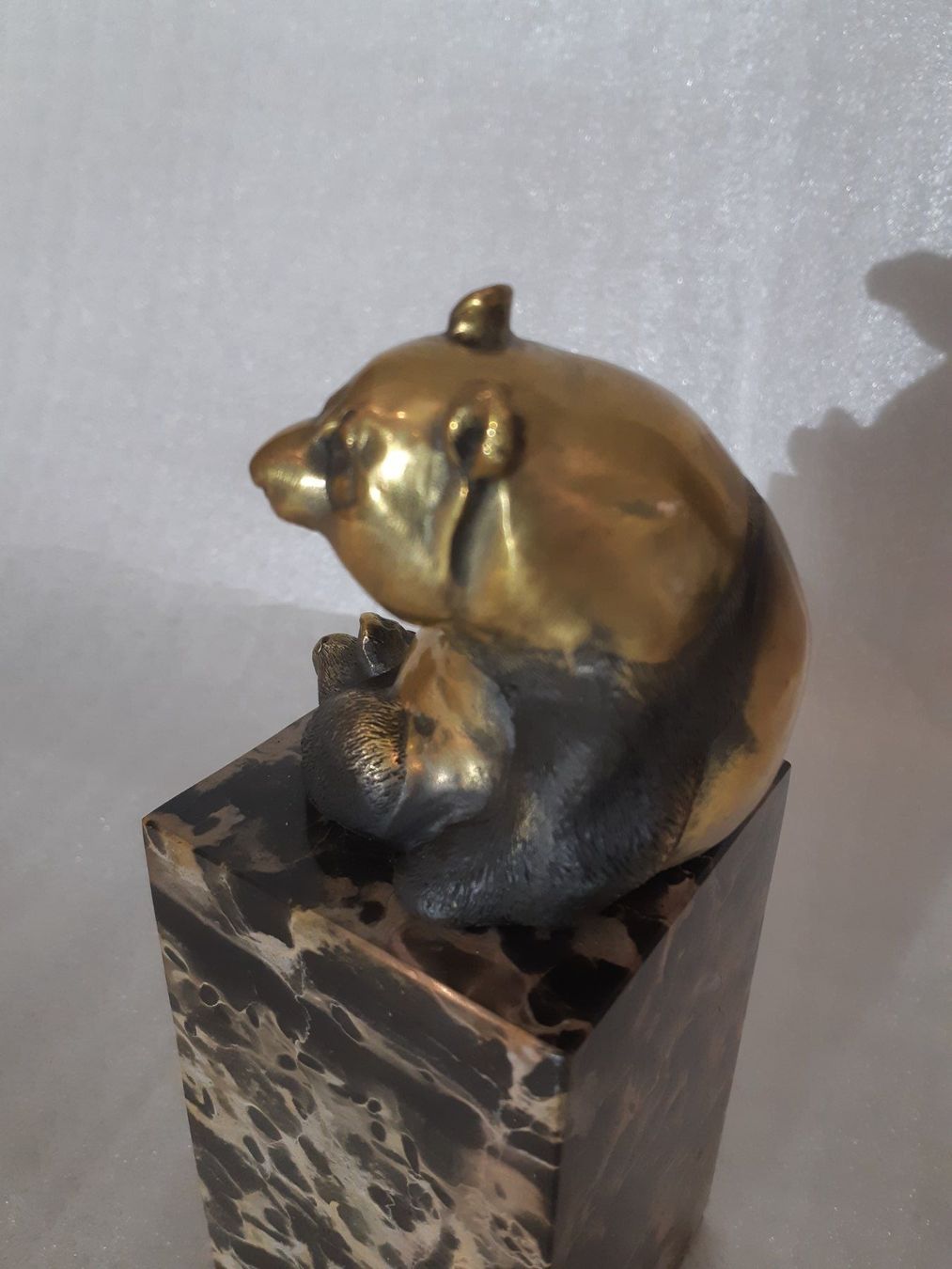 Sculture & Statue: Pandas auf Marmorsockel – Usato da Grindelwald venduto da carro5 5