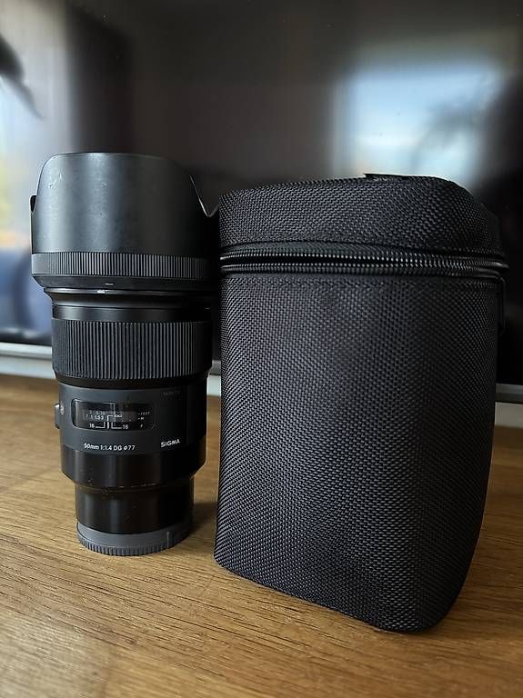Objectifs: Sigma 50mm 1.4 Sony E Objektiv  – D'occasion à Trimbach par den_69t2 1