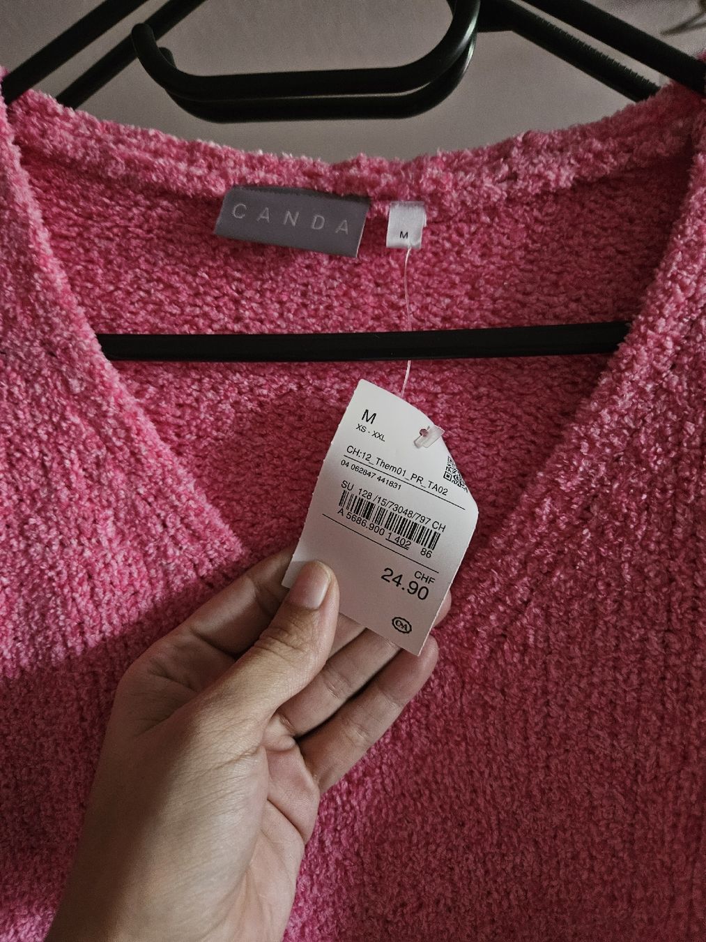 Maglioni & Felpe: Flauschiger Pullover in Pink, Grösse M – Nuovo (secondo la descrizione) da Unterkulm venduto da mizuu 1