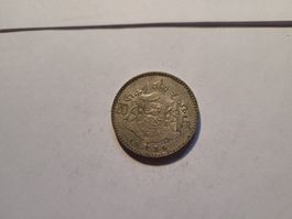 20 Franken Belgien 1934 Silber
