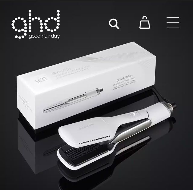 GHD Piastre & Arricciacapelli: GHD DUET STYLE PIASTRA – Nuovo e nell'imballaggio originale da Paradiso venduto da Kayakara