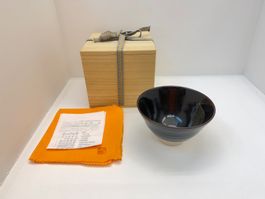 Teeschale Japan Chawan Keramik-  21. Jh. "Kiyomizu"