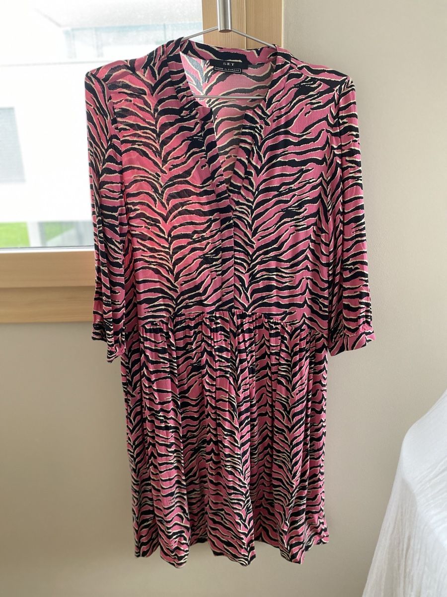 Vestiti: Cooles Zebramuster Kleid von SET – Nuovo (secondo la descrizione) da Goldach venduto da ma-lina