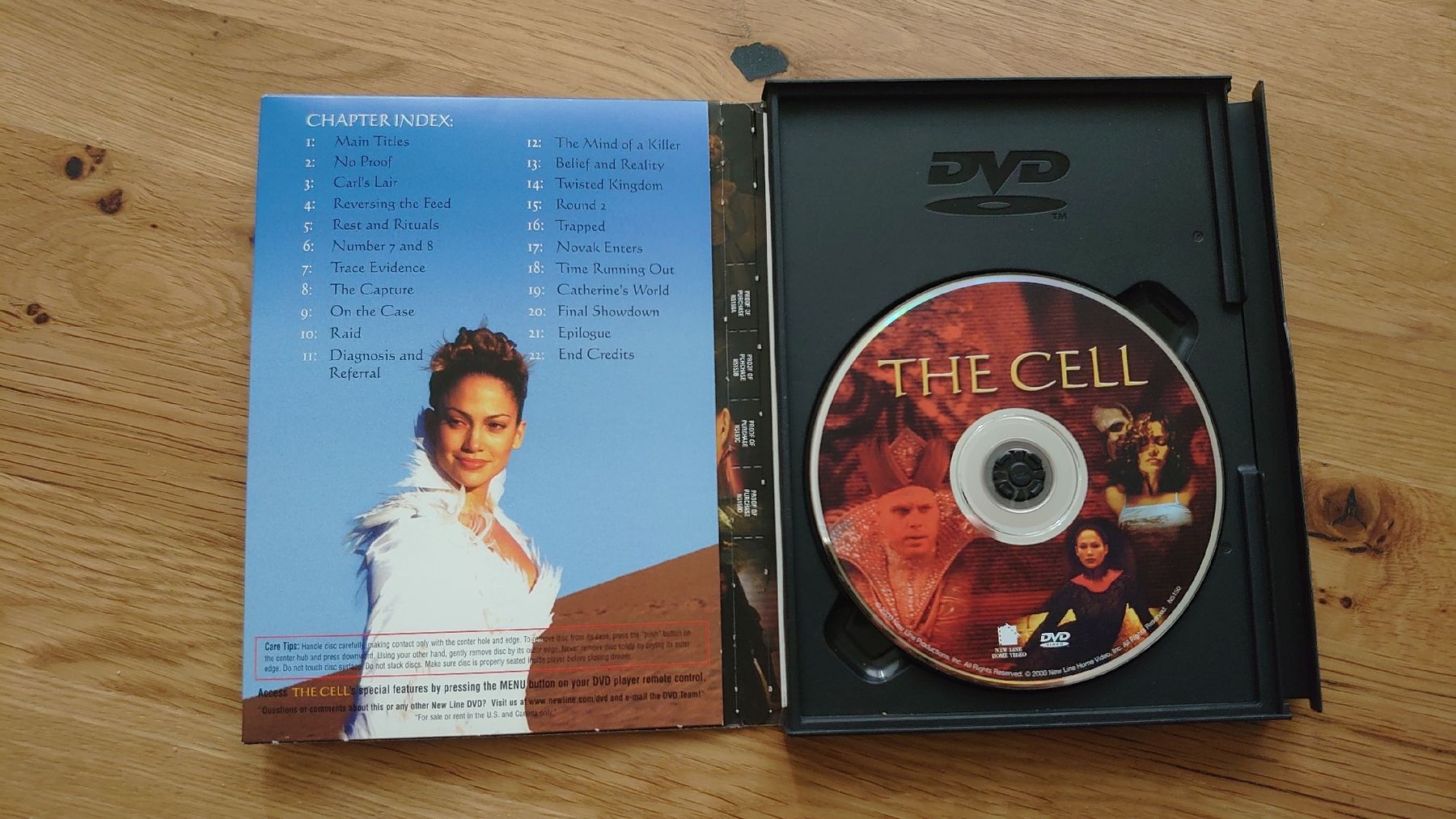 Tutti i DVDs: The Cell - His mind ist her prison – Usato da Pfäffikon SZ venduto da Wild0 2