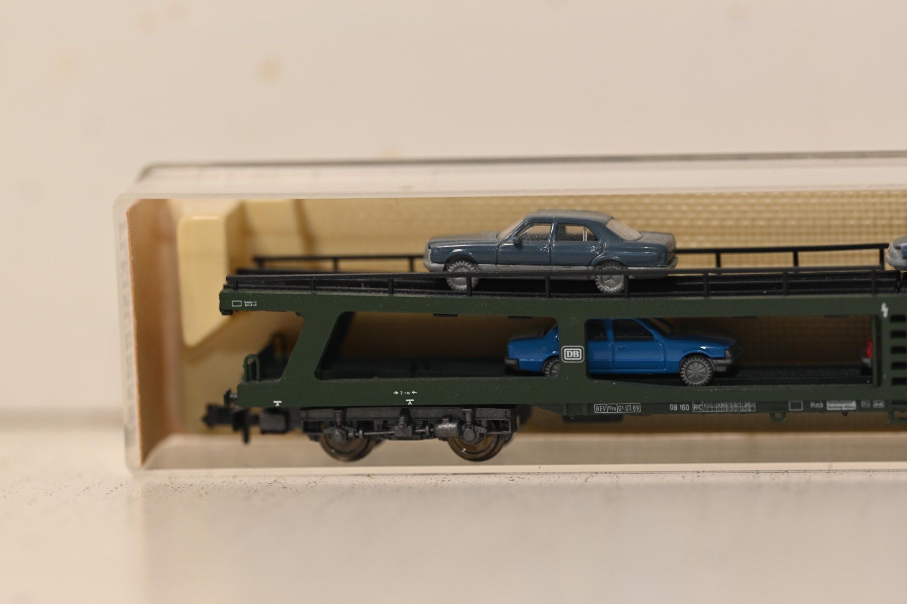 Fleischmann Modelleisenbahnen: Wagen mit Autos beladen Fleischmann Spur N – Gebraucht aus Laupen ZH von Zmoewe 5