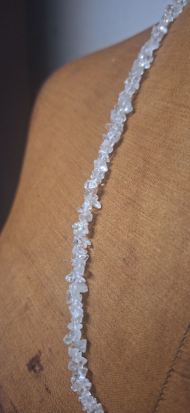 Catenine: Kette mit Bergkristall Splittern – Nuovo (secondo la descrizione) da glis venduto da Nanbo 1
