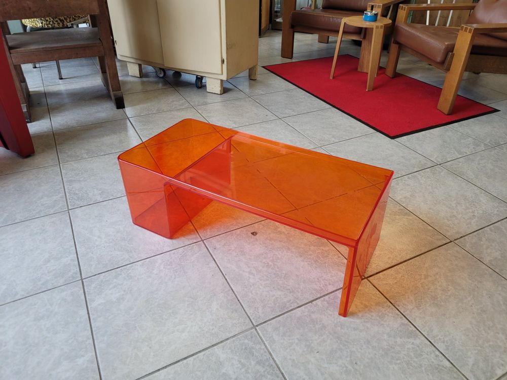 KARTELL USAME Table Couchtisch Clubtisch Acryl Tisch orange Kaufen