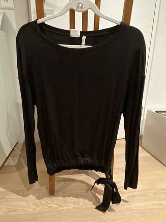 S. Oliver Schlupfbluse schwarz neu 34