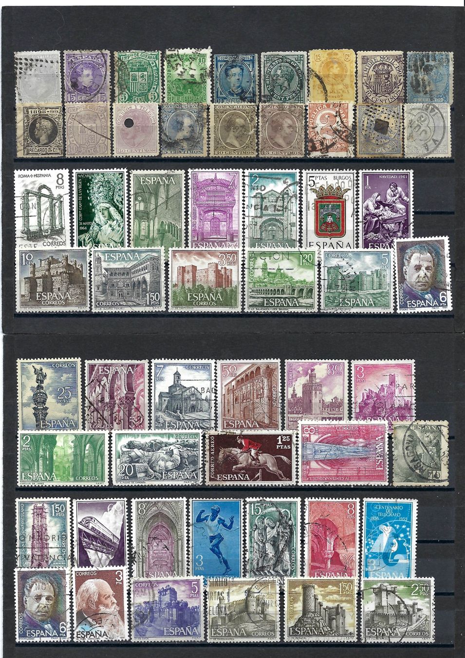 Tutti i francobolli: Briefmarken aus Spanien – Usato da Bronschhofen venduto da Imsr