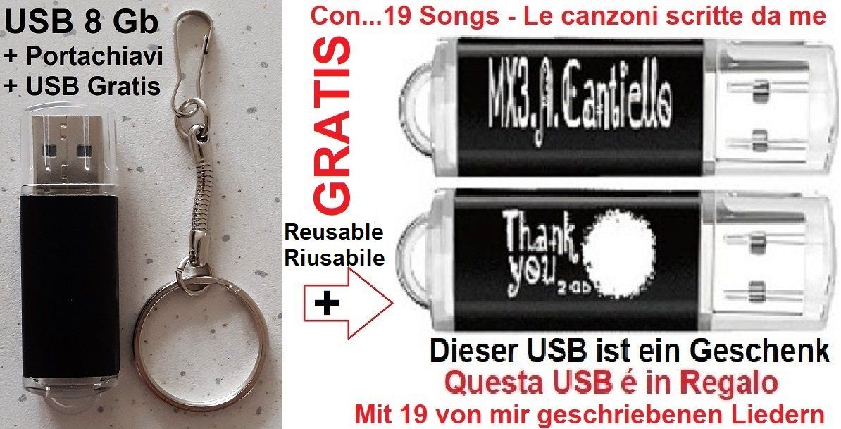 Musikinstrumente: Mandoline / Akkordeon  USB 8Gb + USB Gratis – Neu (gemäss Beschreibung) aus Locarno von Antonio41 2