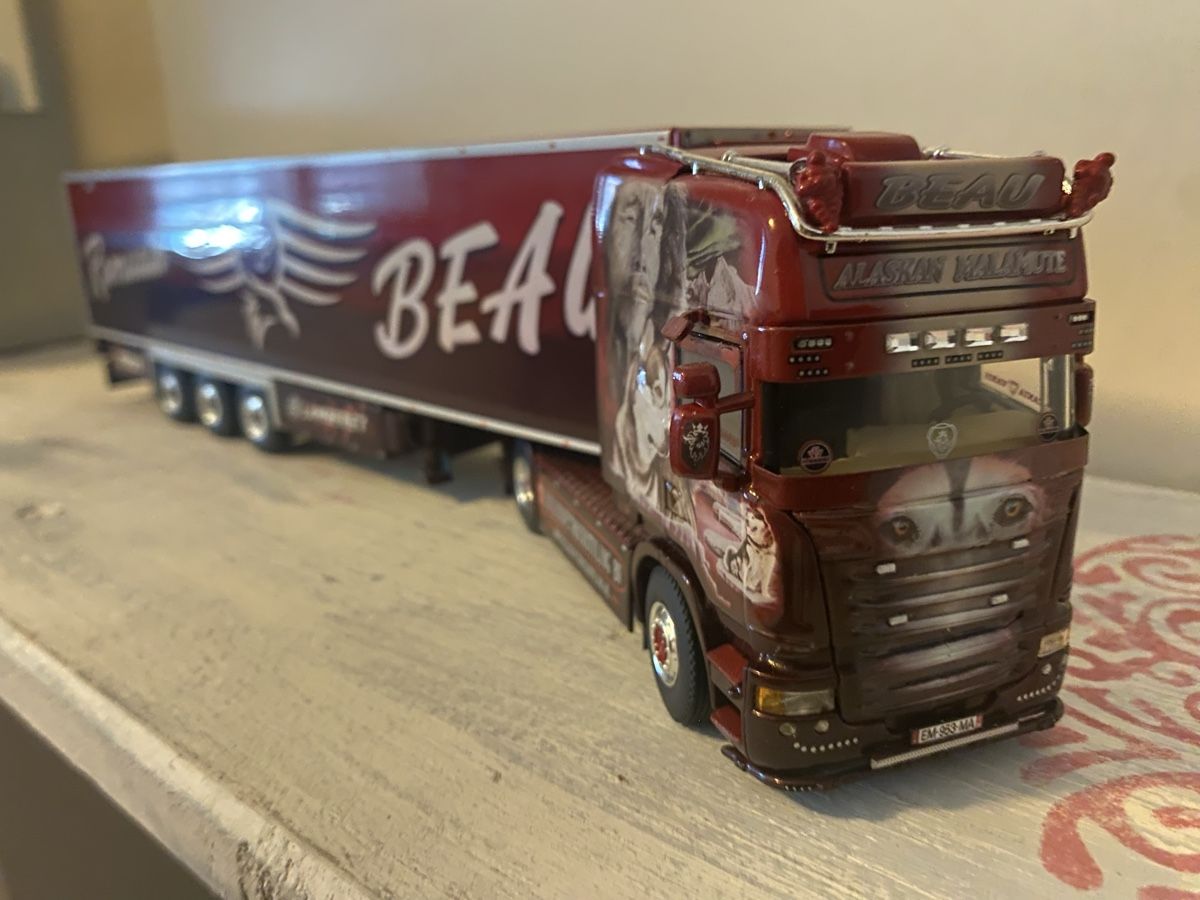 Tekno Modellbausätze & Standmodelle: Scania Romuald Beau Lamberet Truck Styling Sondermodell – Neu und originalverpackt aus Ettiswil von claudia2170