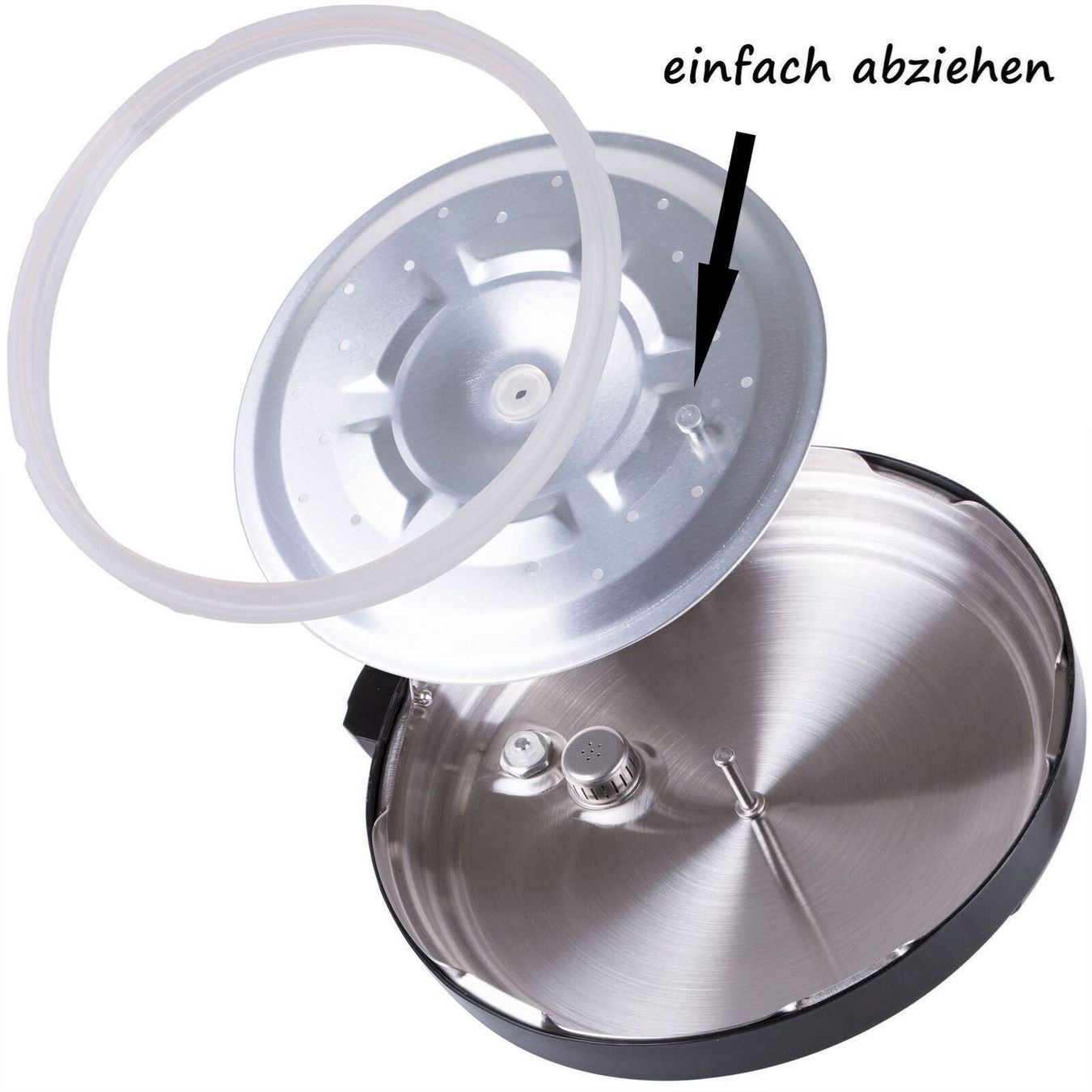 Elettrodomestici da cucina: TZS First Austria Schnellkochtopf 6 L – Nuovo e nell'imballaggio originale da Bottighofen venduto da zaap 5
