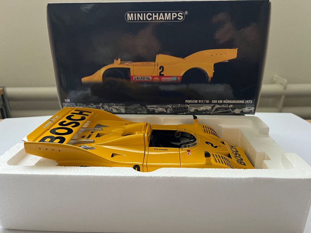 Minichamps - 1:18 - Porsche 917 / 10 - Nürburgring 1973 - Catawiki