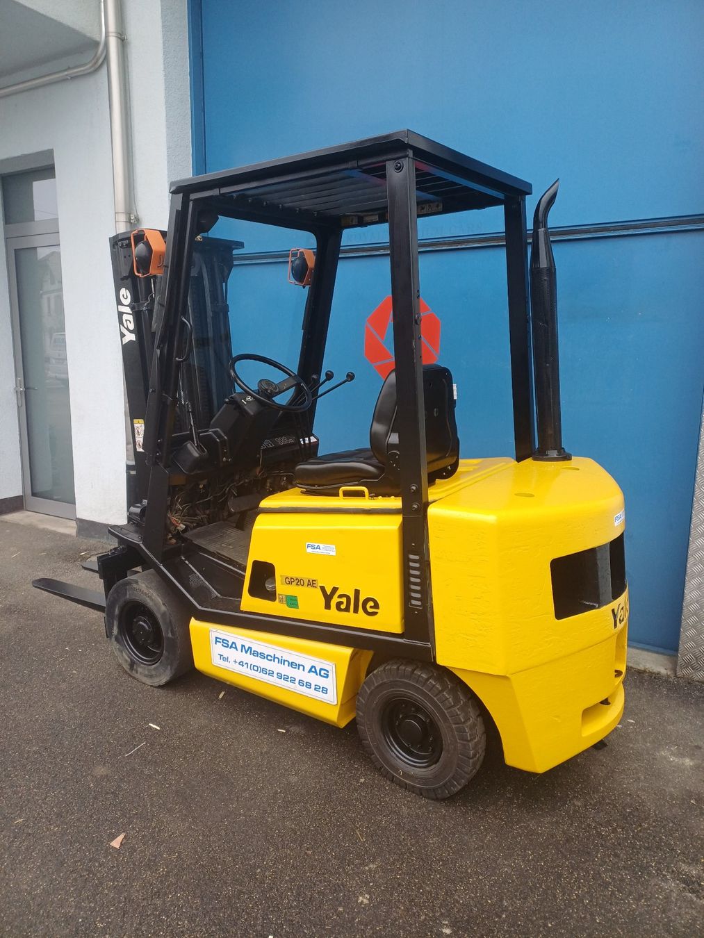Carrelli elevatori e a forche: YALE Benzin-Gabelstapler 2000 kg, 4,3 m – Usato da Aarwangen venduto da fsa-maschinen 2
