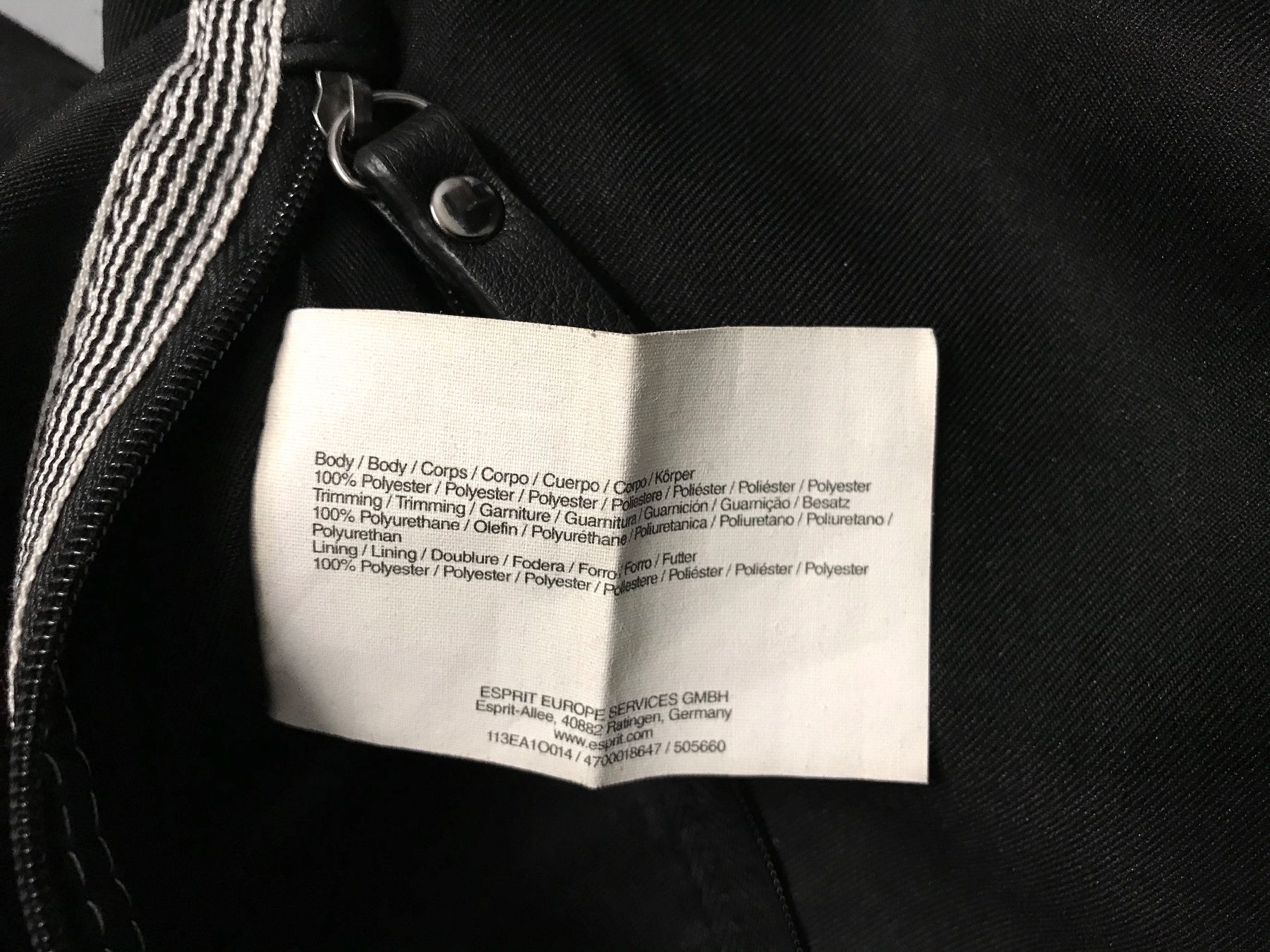 Esprit Sacs: Sac à main Esprit noir transformable – D'occasion à Gilly par FlorenceGill 7