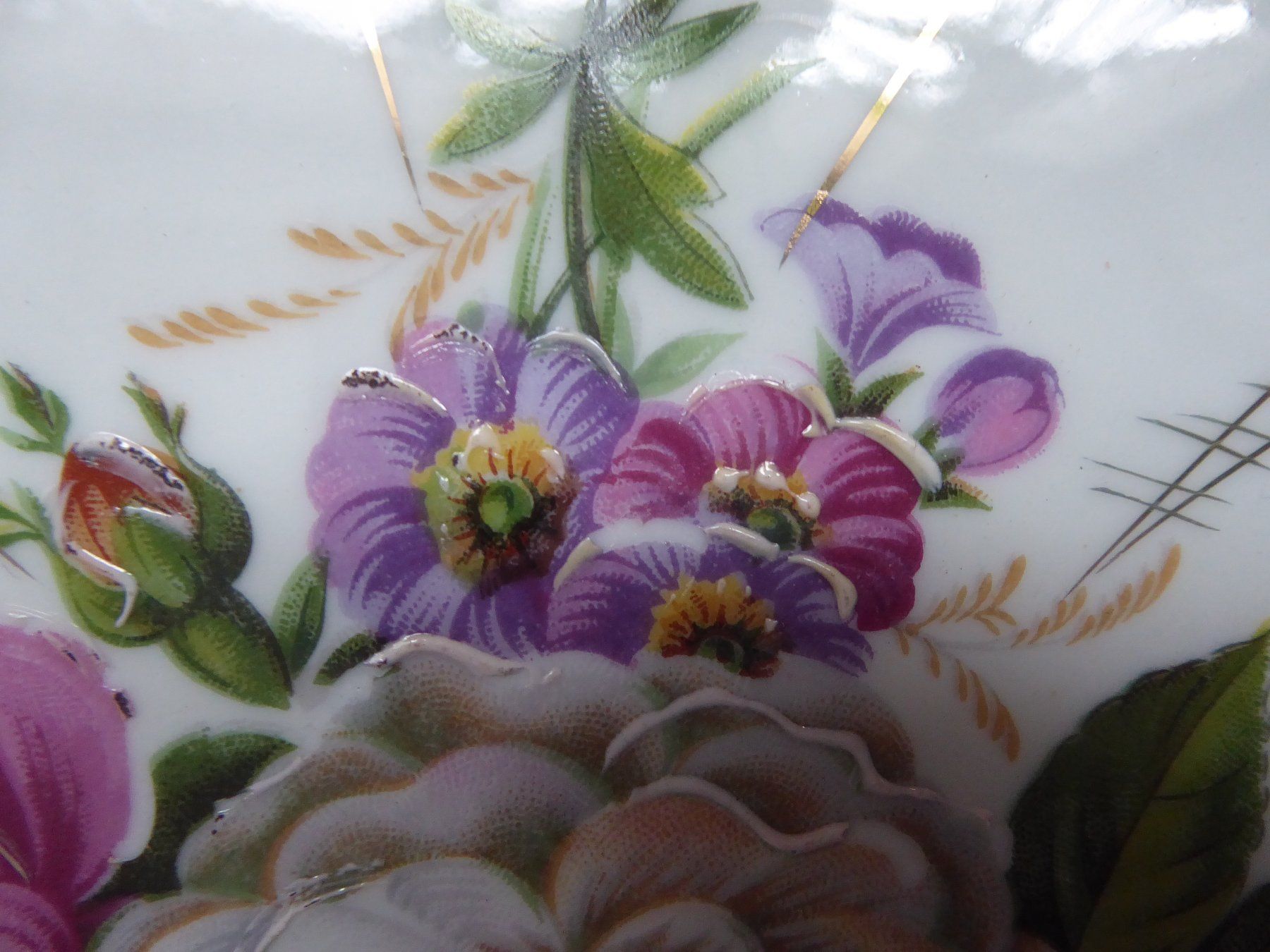 Piatti di portata: Tortenplatte LIMOGES mit Blumenbouquet – Usato da Pratteln venduto da Emmy 4
