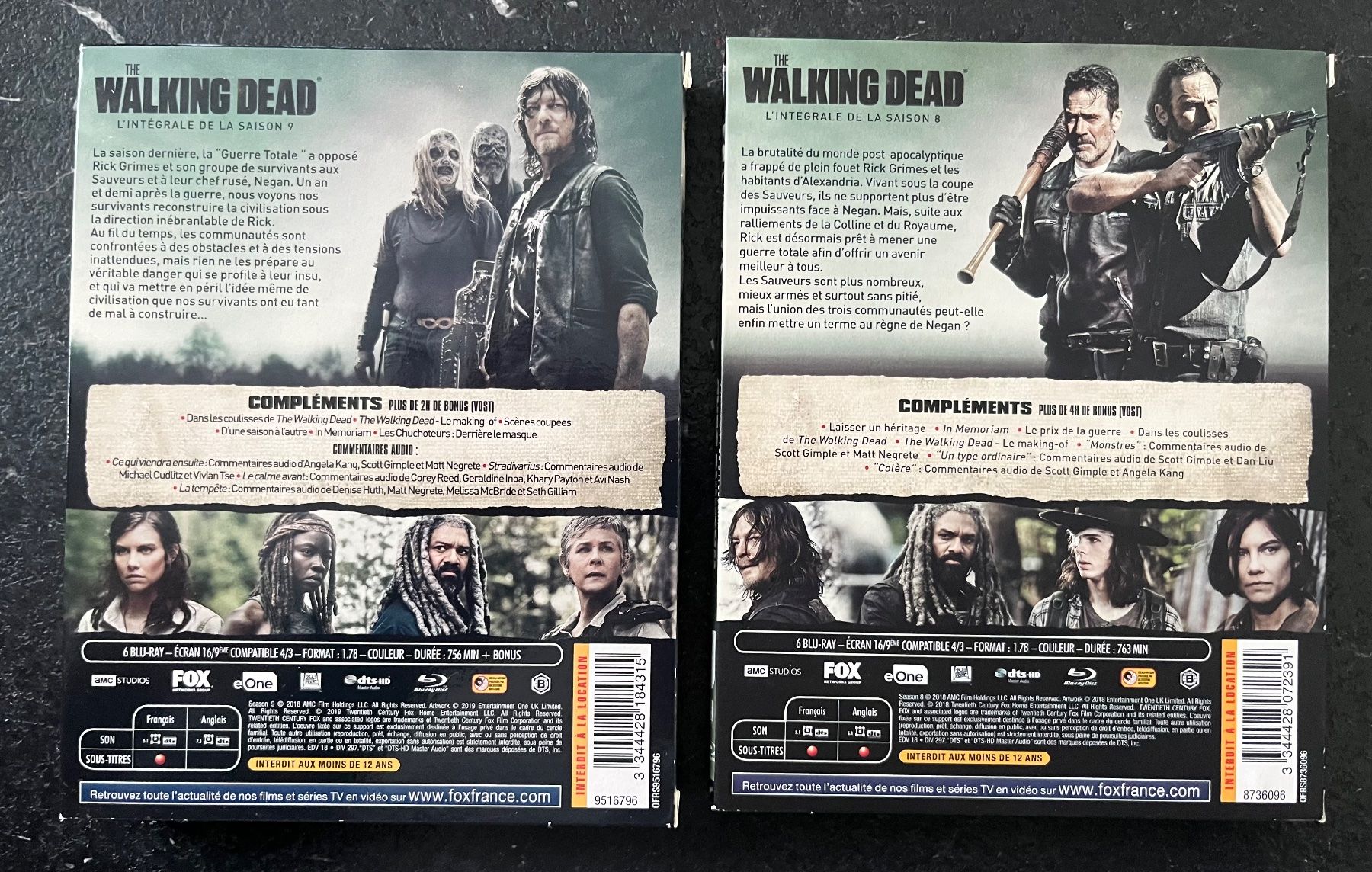 Tutti i DVDs: The walking dead (saisons 1 à 9) – Usato da Dombresson venduto da joe_7p65 2