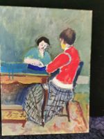 HUILE SUR PANNEAU HENRI GOERG (1888-1971)