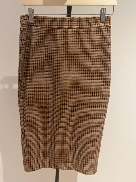 Röcke: Schicker Karo-Bleistiftrock, Gr. 36, Herbst-Look – Gebraucht aus Zürich von car_pth8