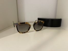 Oryginal Prada Sonnenbrille im Schildpattmuster mit Etui!