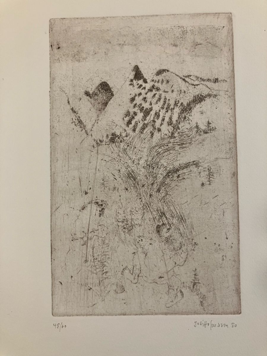 Incisioni: Godi HOFMANN - portfolio de 6 gravures – Usato da Lausanne venduto da Willandco 1