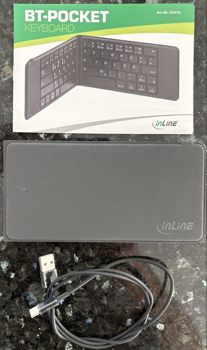 Tastiere: BT-POCKET KEYBOARD - inLine – Nuovo e nell'imballaggio originale da Steffisburg venduto da LollipopRM69 3