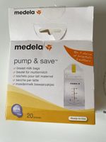 Medela Pump & Save Breast Milk Bags - 20 Pieces 