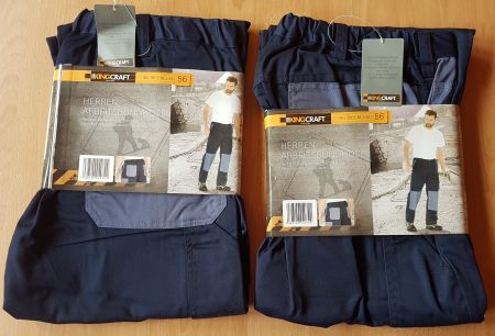 2 x KINCRAFT ARBEITSHOSE GR. 56 / BUNDHOSE (NEU