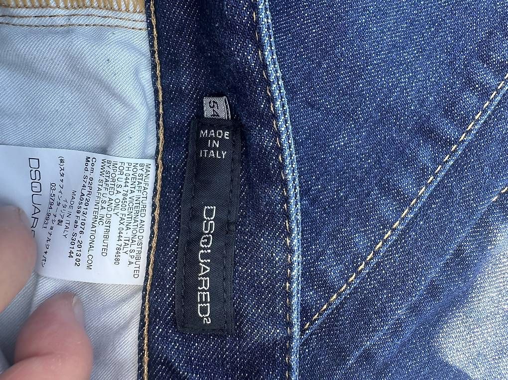 Jeans: Jeans DSQUARED  – Usato da Dornach venduto da Catweazle7 2