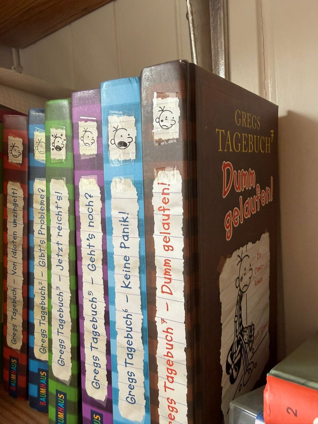 Libri: Gregs Tagebücher 1-7 (ohne 4) – Nuovo (secondo la descrizione) da Salgesch venduto da cavio01 2