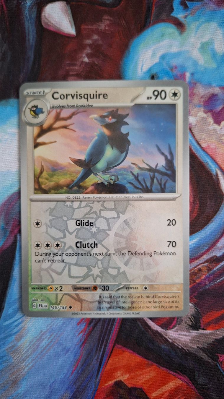 Pokémon Sammelbilder & Trading cards: Corvisquire - Reverse Holo - Pokemon Paldea Evolved – Gebraucht aus Altstätten SG von GGsGameshop