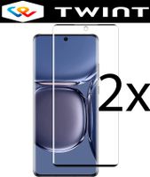 2x Huawei P50 Pro Panzerglas Schutzglas FULL DISPLAY GLAS