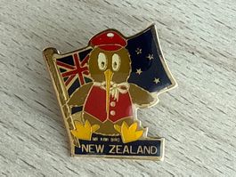 Pin Mr Kiwi Bird New Zealand
