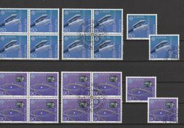 1991 Europa 4er-Block+Einzel, Postfrisch und Ersttag