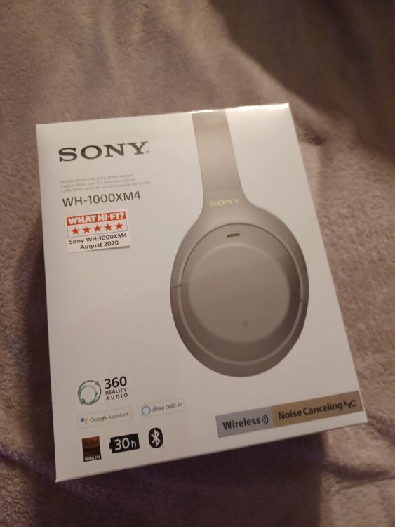 Sony Kopfhörer: Sony WH-1000XM4 Bluetooth Kopfhörer NEU und OVP mit Garantie – Neu und originalverpackt aus Bad Ragaz von spidermk2