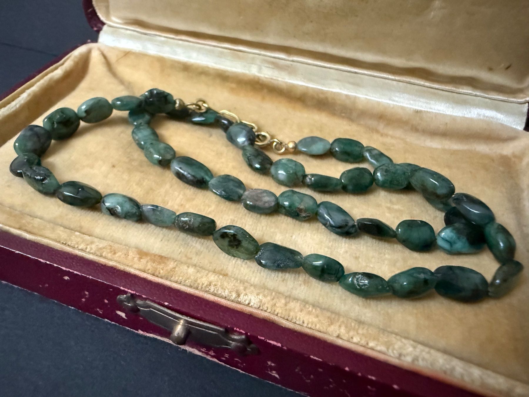 Catenine: Vintage Smaragden Kette – Usato da Spiegel b. Bern venduto da Rogger72 3