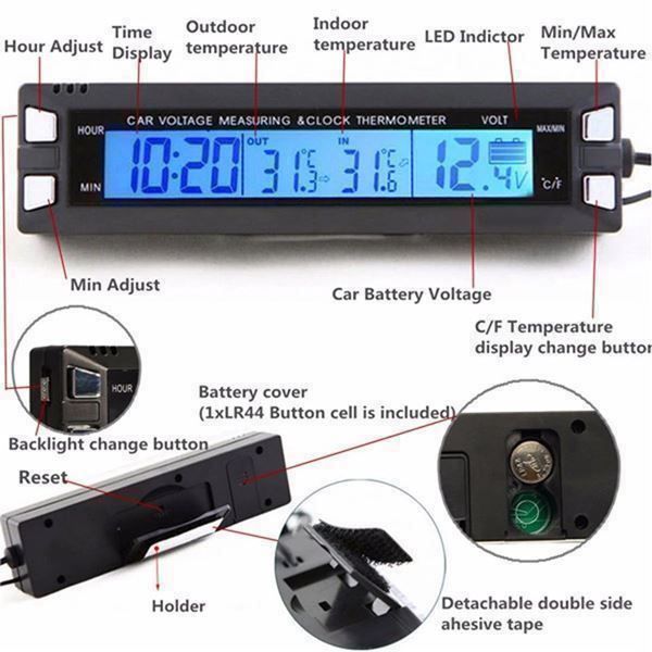 Sonstiges für Haushalt & Wohnen: AUTO  Thermometer – Neu und originalverpackt aus Winterthur von Neilpryde01 1