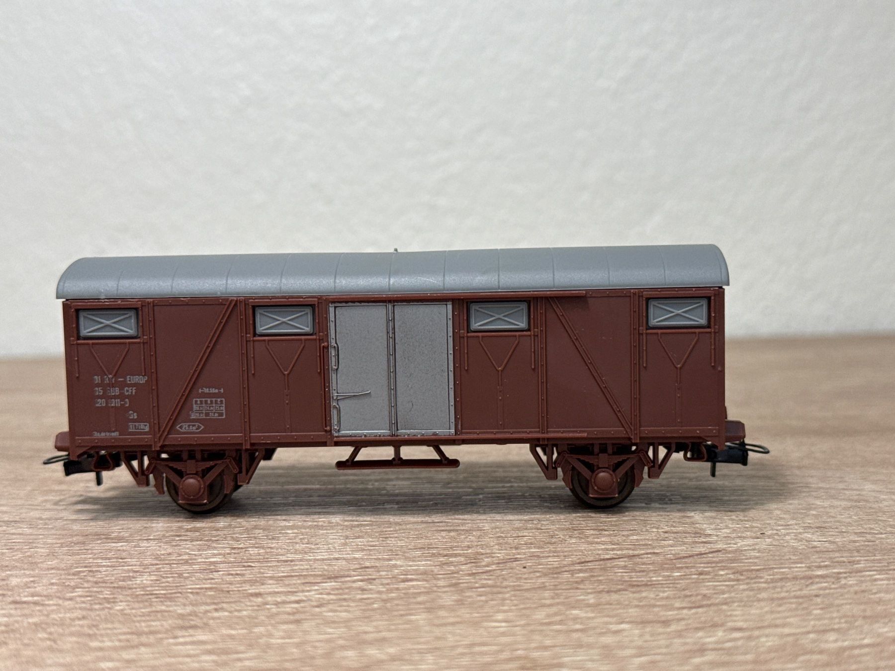 Lima Modellini di ferrovie: Lima Güterwagen SBB H0 (218) – Usato da St-Aubin-Sauges venduto da Lo_Go