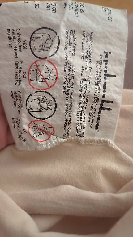 Bauch- & Rückentragen: Echarpe de portage – Neu und originalverpackt aus Genève von tay_zvc8 2