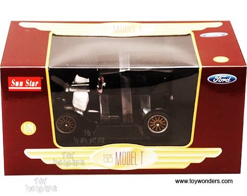 Ford Modellini d'auto: FORD MODEL T OPEN 1925 1:24 SUNSTAR – Nuovo e nell'imballaggio originale da Suhr venduto da Moebelsiralfred 1