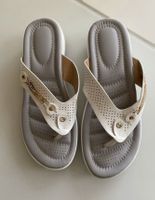 Sommerliche Zehentrenner Sandalen, neuwertig, Gr. 40