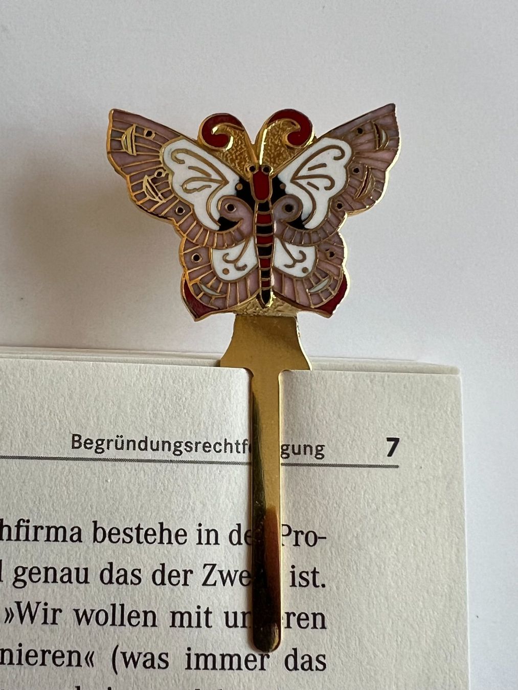 Altre raccolte & rarità: Buchzeichen aus Metall (neu) – Nuovo (secondo la descrizione) da Winterthur venduto da Green-Future 1