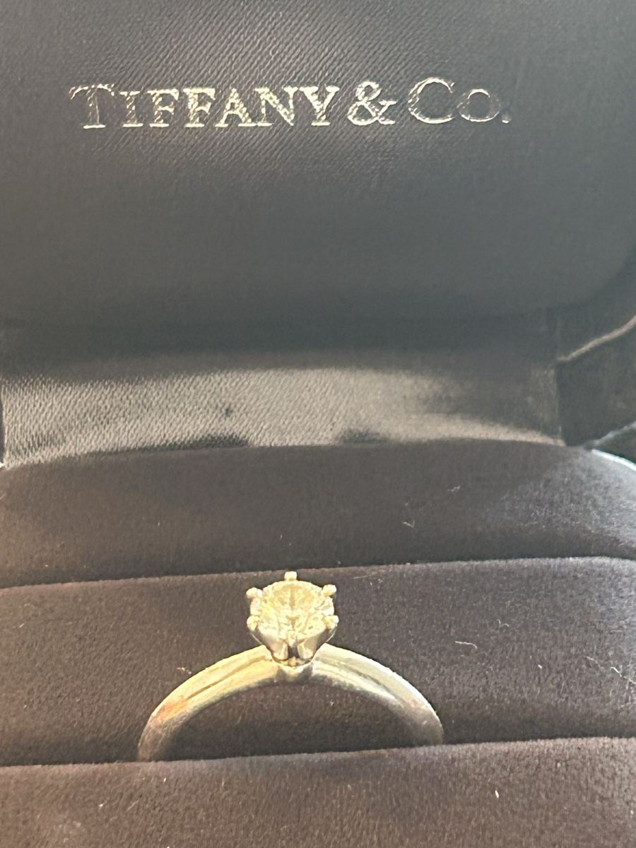 Tiffany & Co. Anelli: Tiffany & Co. Diamant-Platin Ring – Usato da Basel venduto da David_2019 1