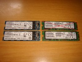 1 stück 240-265gb m.2 ngff (serial ATA) ssd. Alle unter 1000