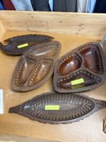 4er Holzteller Set / Deko Teller - polnische Tradition