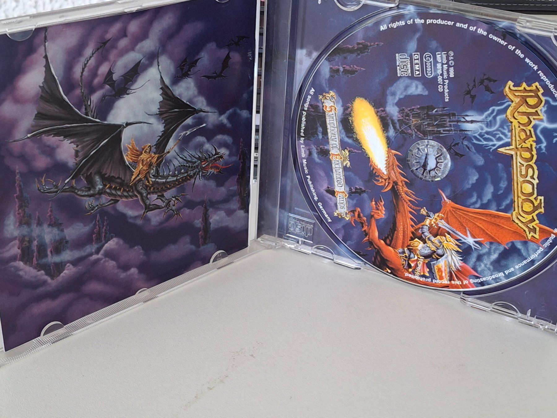 CD: CD Rhapsody  - Symphony of Enchanted – Usato da Aarberg venduto da Jackup1 2