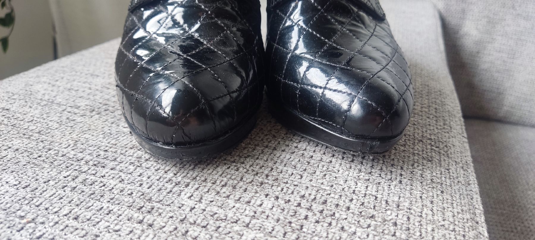Prada Scarpe da donna: Prada Patent Leather Quilted Heels, Black, 39 – Usato da Zürich venduto da alu_dzr7 3